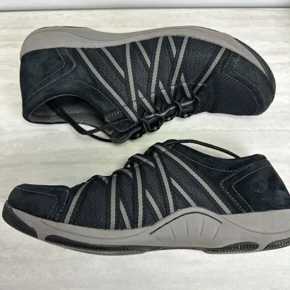 DANSKO Honor Sport Sneaker Women's Size 8.5-9 EUR 39 Black Leather Comfort Nurse - Picture 12 of 12